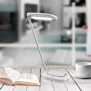 Faltbare LED Tischleuchte mit USB-Ausgang